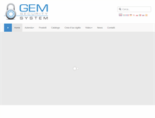 Tablet Screenshot of gemsecuritysystem.com